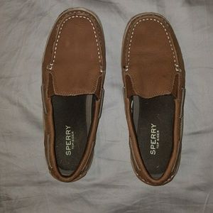 Sperry boys size 4 boat shoes